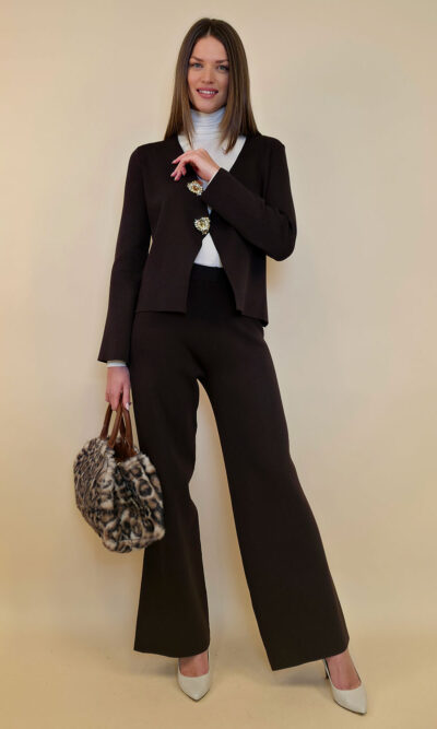 Hlače 54 Holden - plt UN - caffe