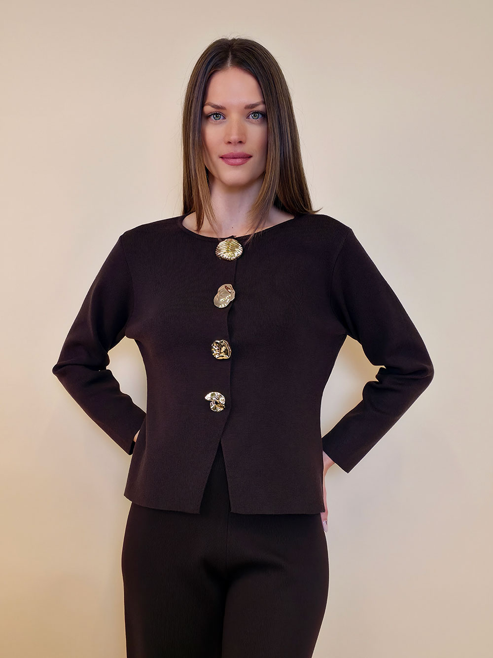 Jakna 72 Ferron - plt UN - caffe