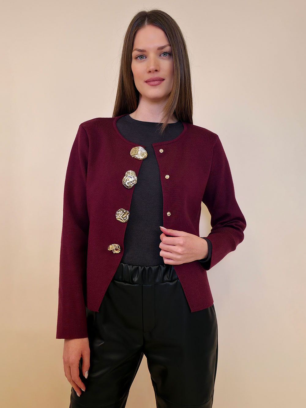 Jakna 72 Ferron - plt UN - bordo