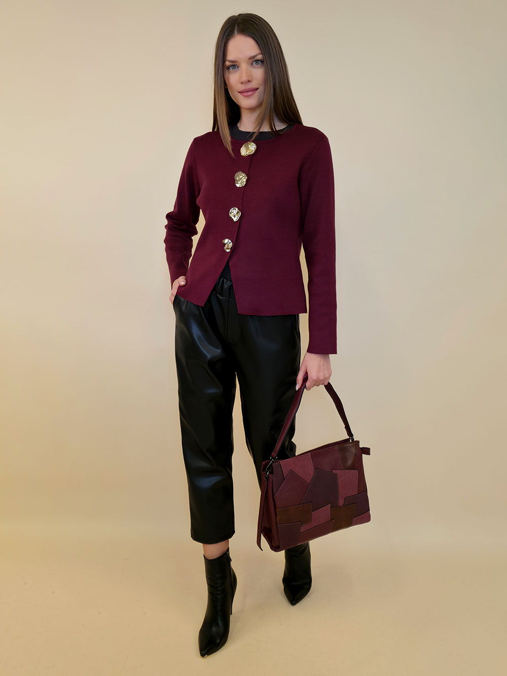 Jakna 72 Ferron - plt UN - bordo