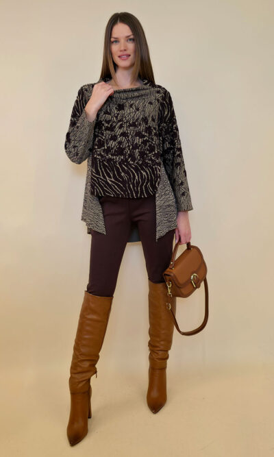 Tunika 64 Cora - jersey - Ivy Brown