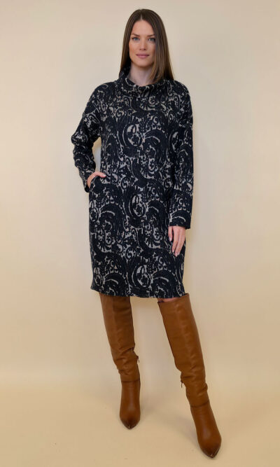 Haljina 64 Kanab - jersey Baroque - navy