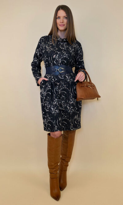 Haljina 64 Kanab - jersey Baroque - navy