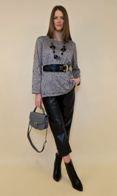 Tunika 36 Lasalle - lace UN - fango