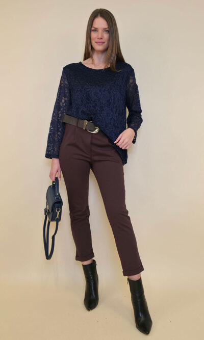 Tunika 36 Lasalle - lace UN - navy