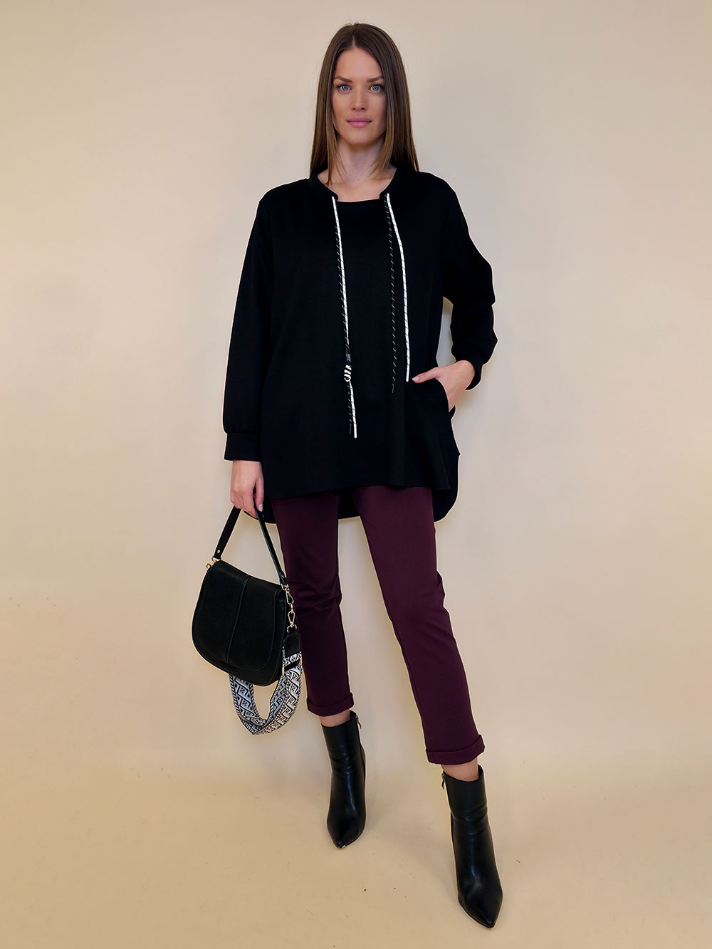 Tunika 48 Reno - black - Slika 2