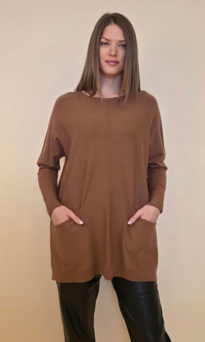 Pulover 58 Bowill - plt UN - camel