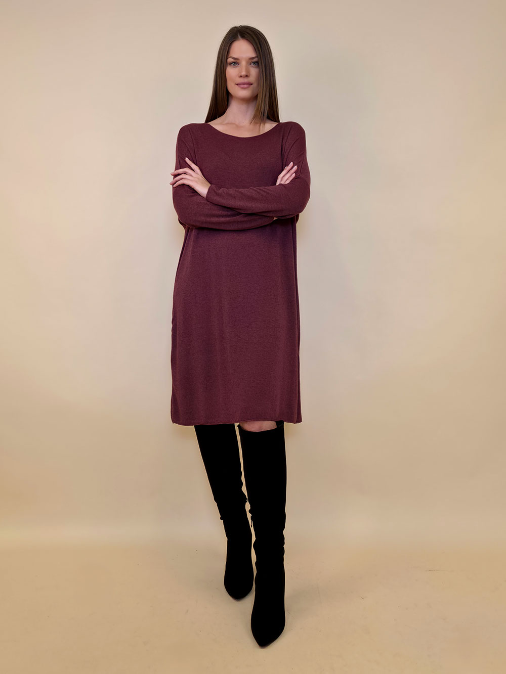 Haljina 48 Pocatello - burgundy