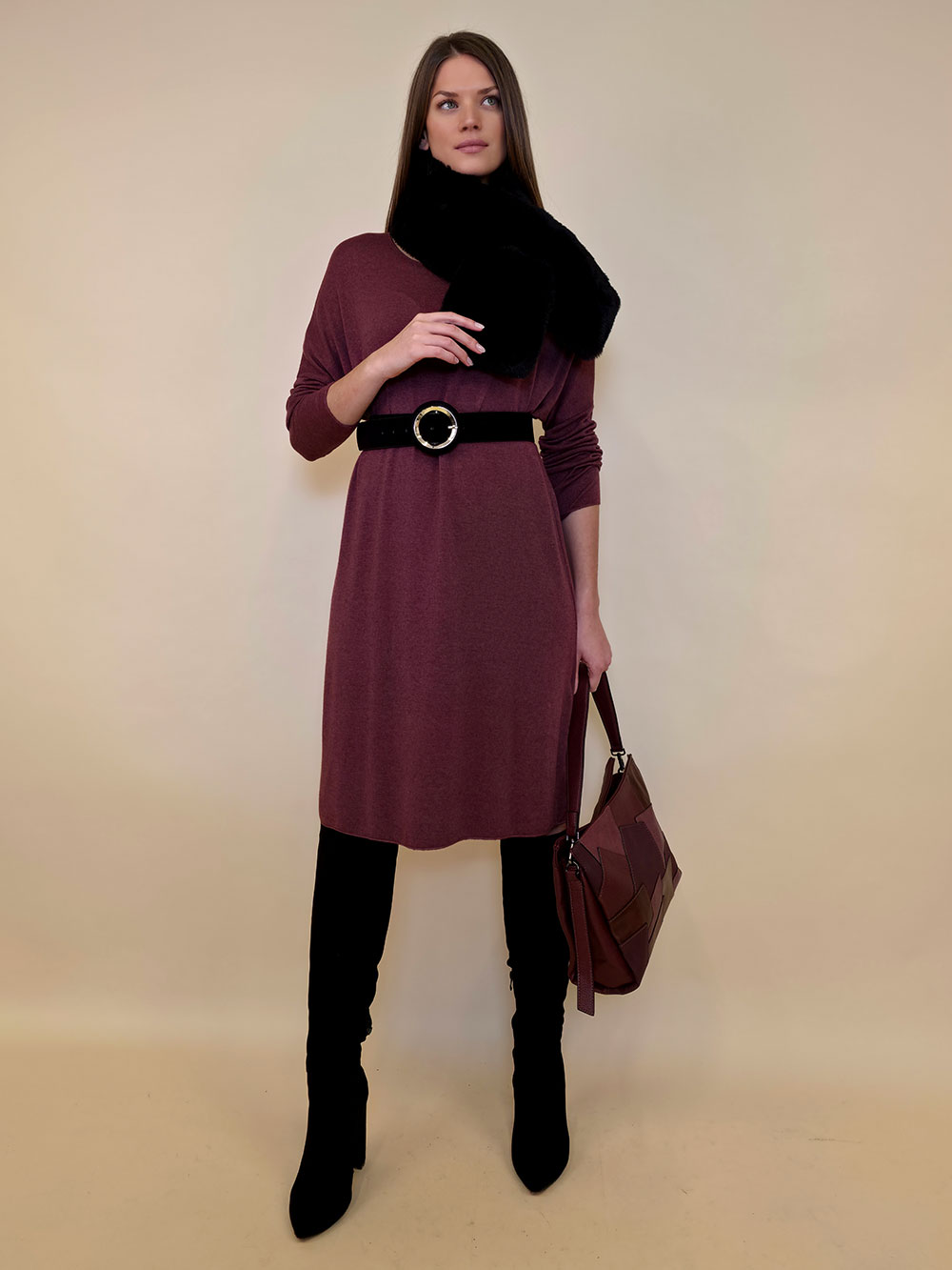 Haljina 48 Pocatello - burgundy