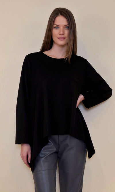 Tunika 52 Hartman - felpato UN - black