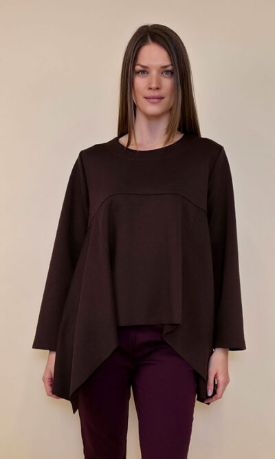 Tunika 52 Hartman - felpato UN - coffee