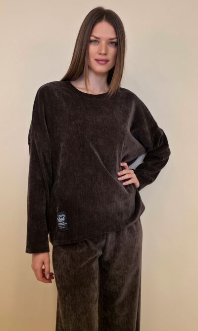 Majica 34 Maywood - coffee