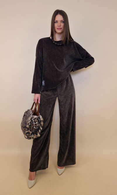 Majica 34 Maywood - coffee