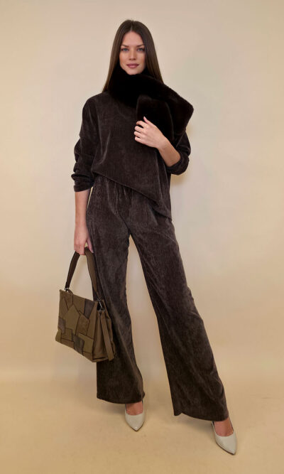 Hlače 44 Herman - coffee