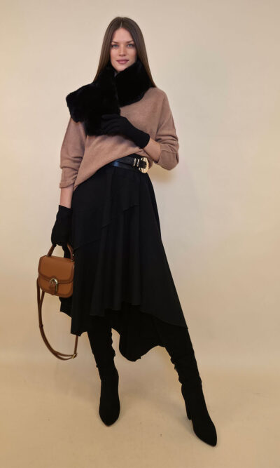 Suknja 56 Lamorna - black