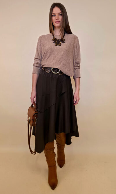 Suknja 56 Lamorna - brown