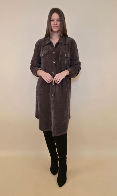 Haljina 60 Black Falls - coffee