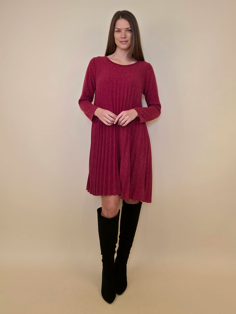 Haljina 40 Salem - india red - Slika 2