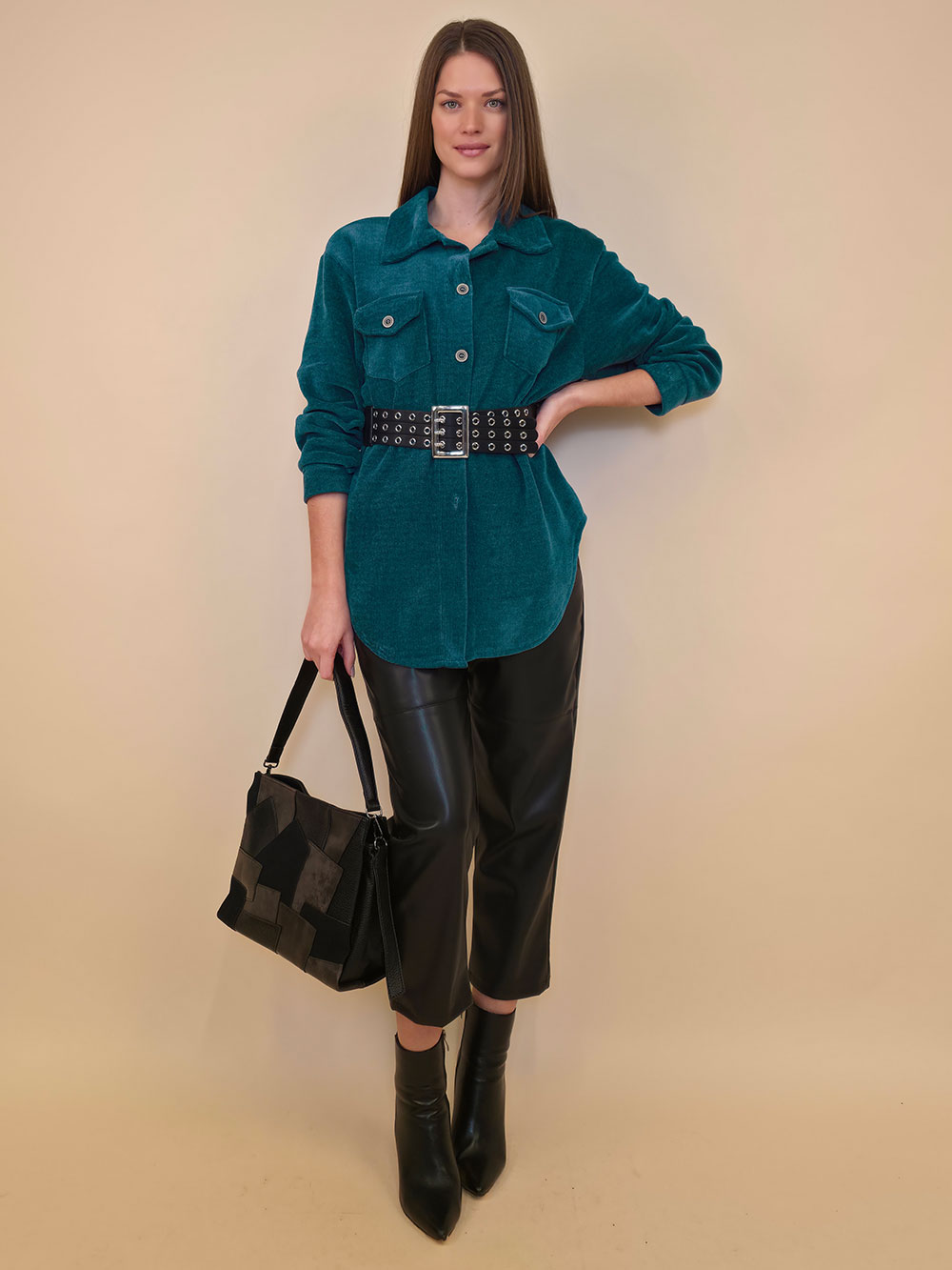 Košulja+remen 80 Almont - ciniglia UN - ottanio