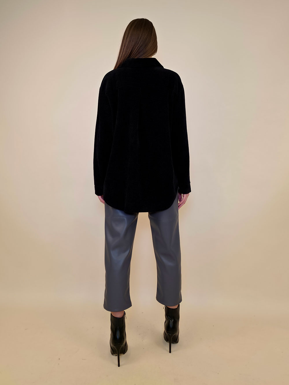 Košulja+remen 80 Almont chenille - black - Slika 3