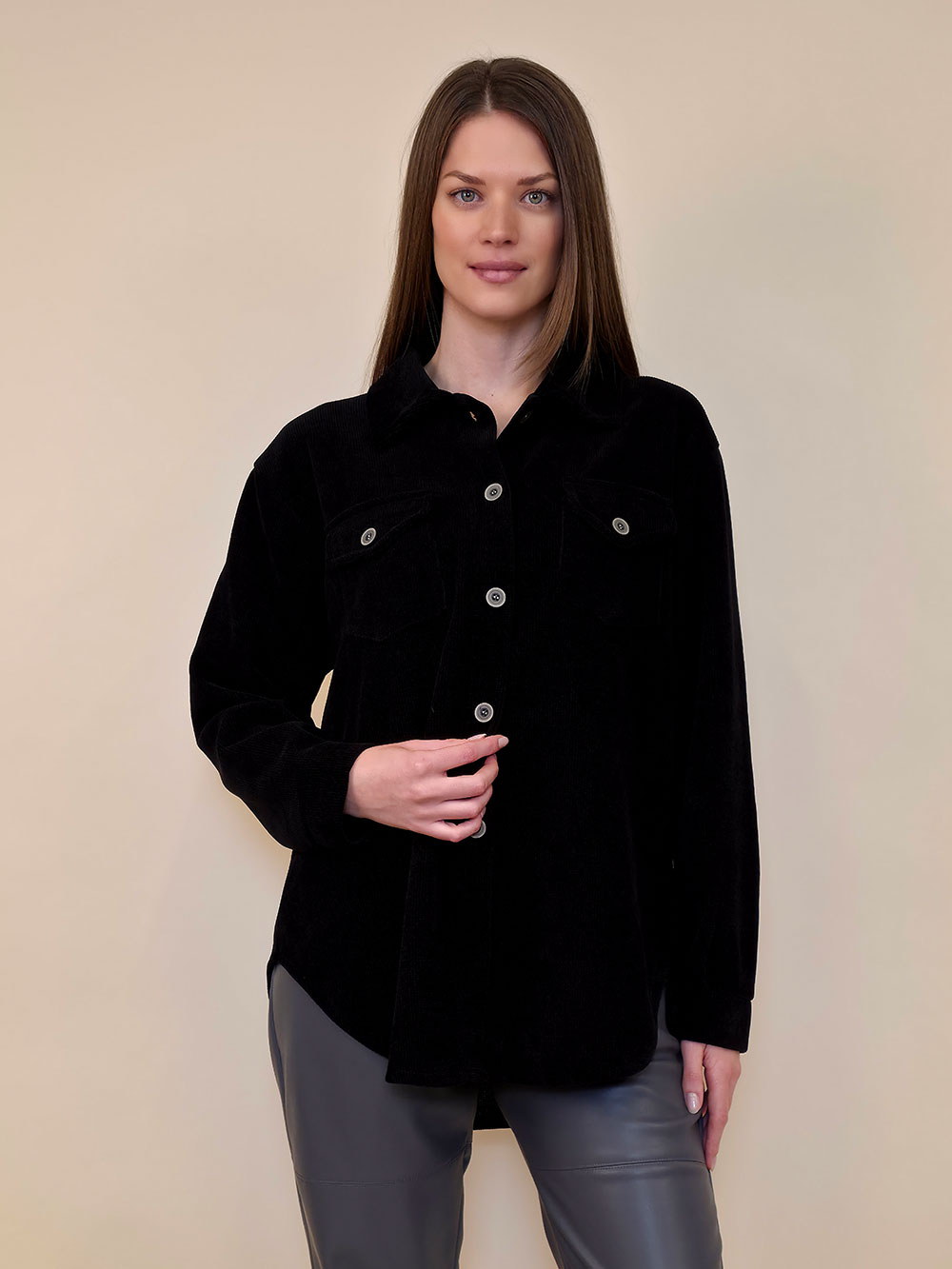 Košulja+remen 80 Almont - ciniglia UN - black