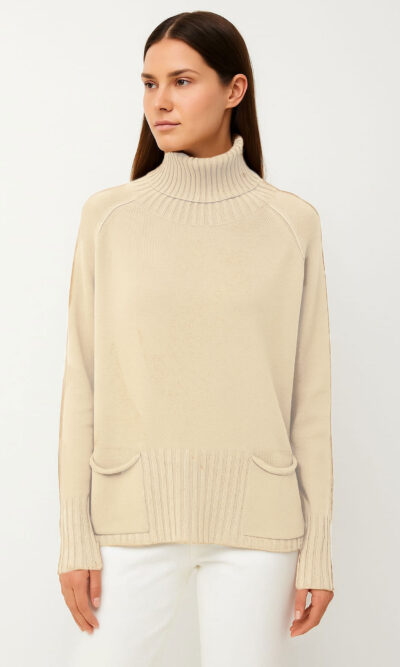 Pulover 55 Armagosa - plt UN dolčevita - beige