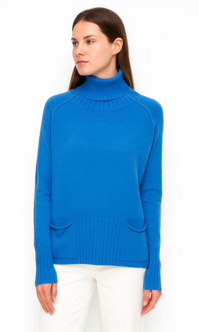 Pulover 55 Armagosa - plt UN dolčevita - royal