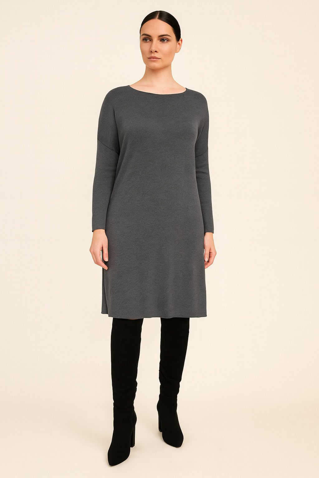 Haljina 48 Pocatello - plt UN - antracit