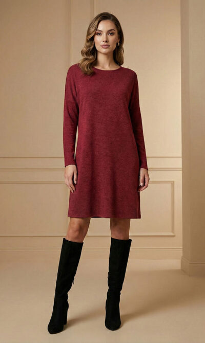 Haljina 48 Pocatello - indian red