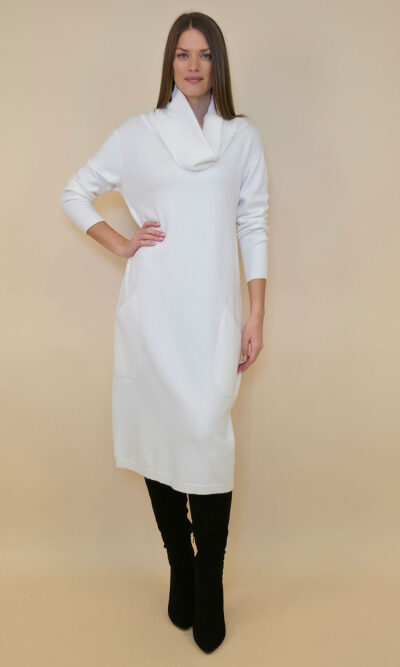 Haljina 64 Idaho - plt Off shoulder UN - white