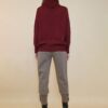 Pulover 64 Nampa - burgundy
