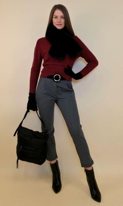 Pulover 56 Antonito - burgundy