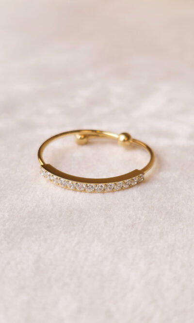 Prsten 13 - L.s.steel Aurora - gold