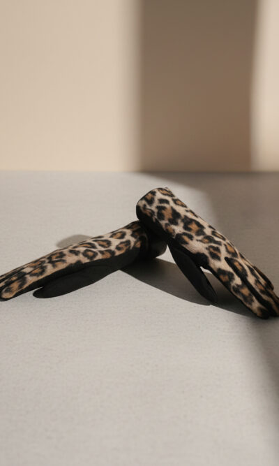 Rukavice 21 - beige/black