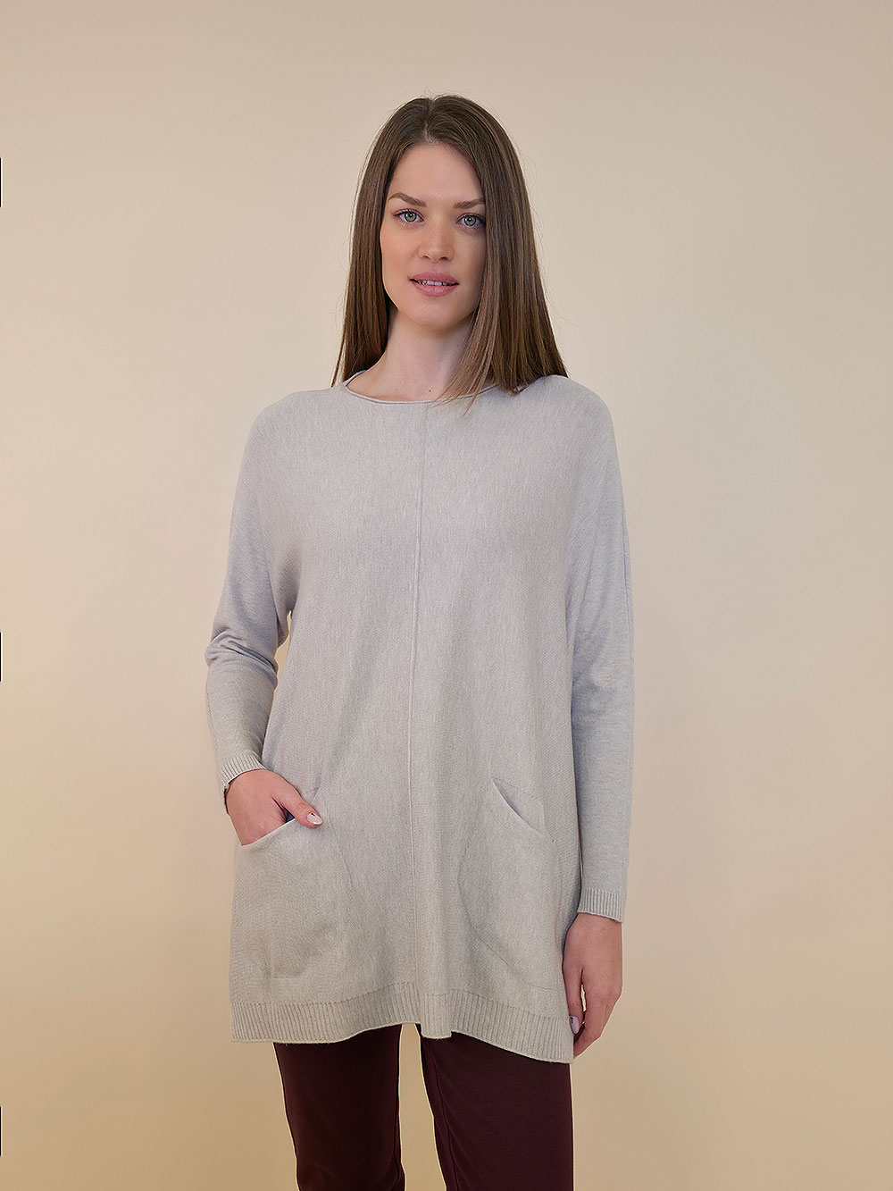 Pulover 58 Bowill - beige - Slika 2