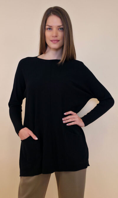 Pulover 58 Bowill - plt UN - black