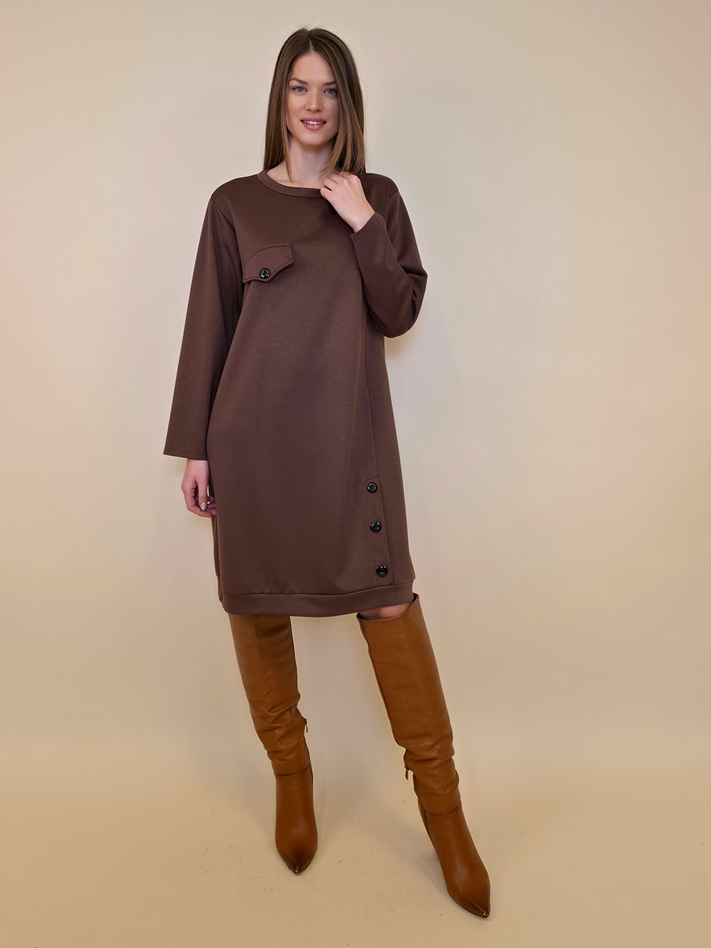 Haljina 50 Caliente - brown