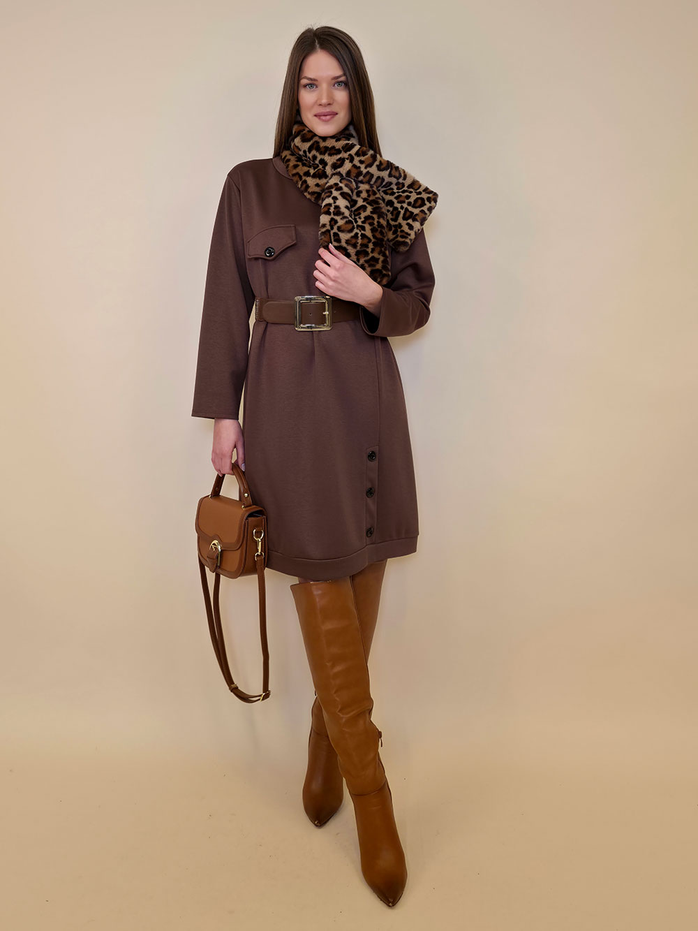 Haljina 50 Caliente - brown