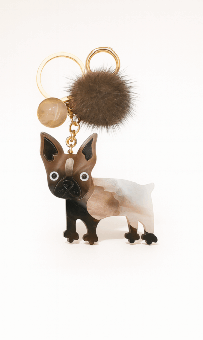 Privjesak 28 - L Boston Terrier - brown