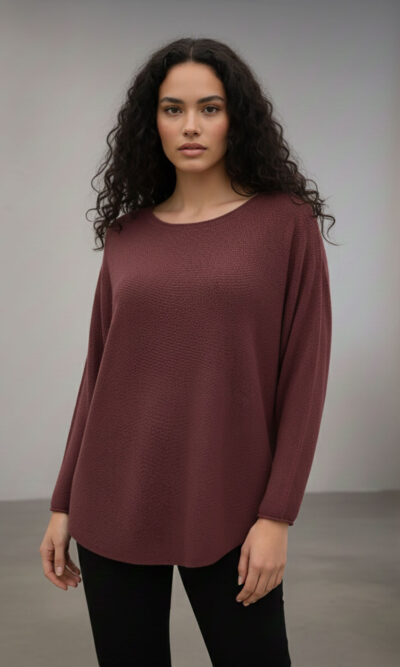 Pulover 56 Medina - plum