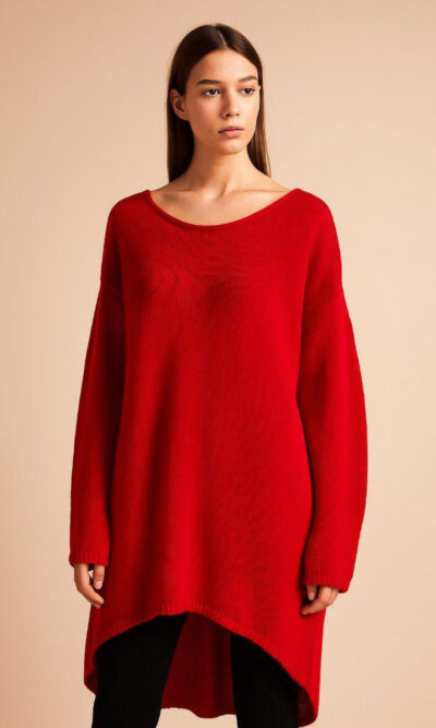 Pulover 52 Arete - plt UN - red