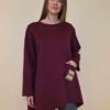 Tunika 50 Wiggins - burgundy