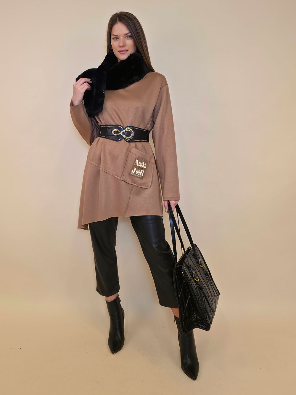 Tunika 50 Wiggins - camel