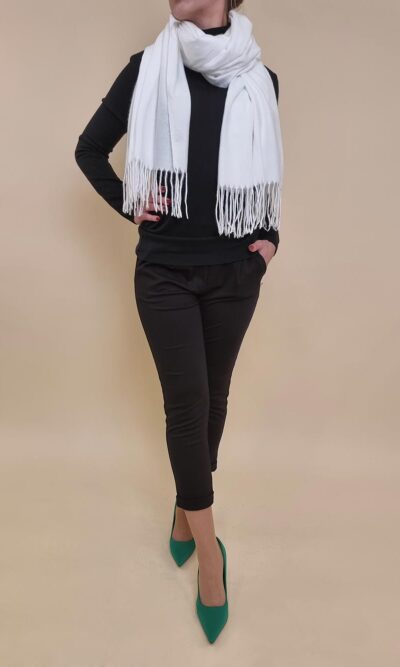 Šal 20 Pashmina - white