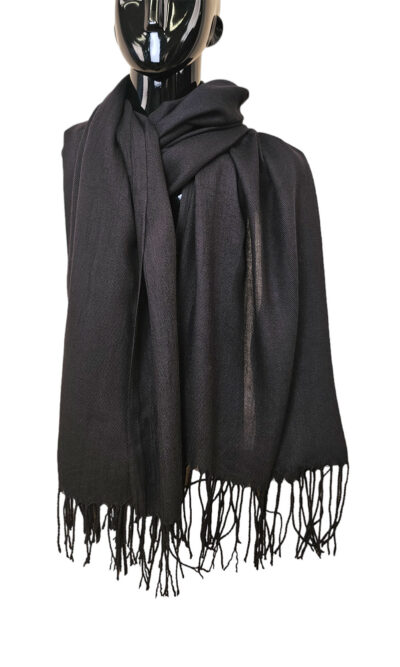 Šal 20 Pashmina - black