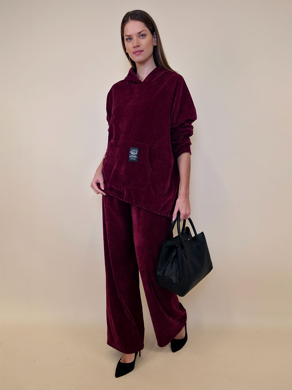 Majica 52 Oconto - burgundy