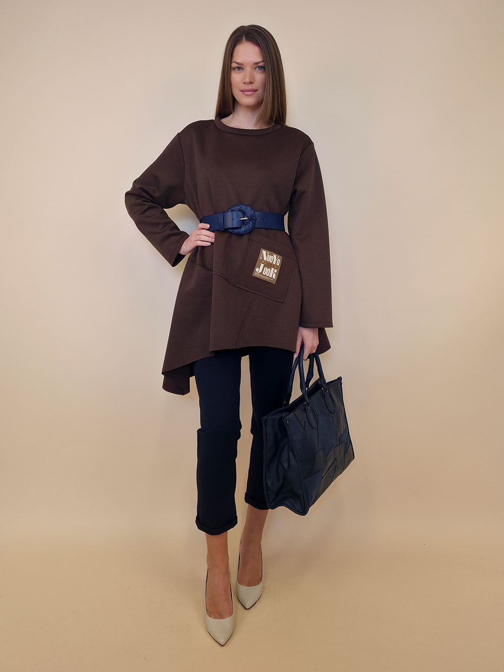 Tunika 50 Wiggins - brown