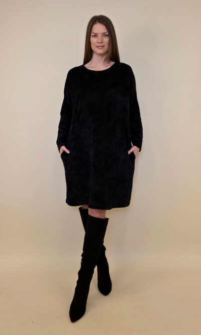 Haljina+remen 72 Elwood - ciniglia UN - black