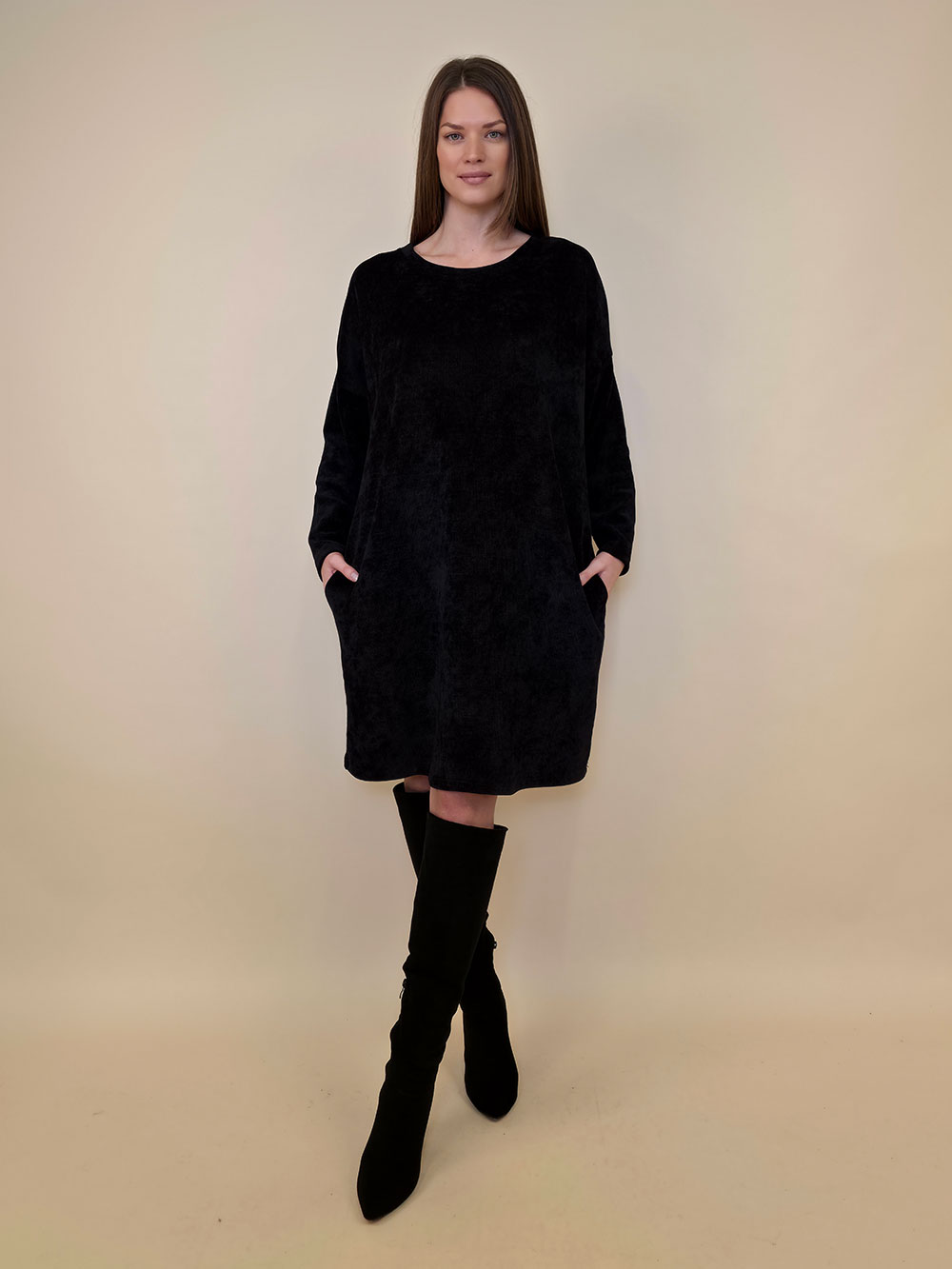 Haljina+remen 72 Elwood - ciniglia UN - black