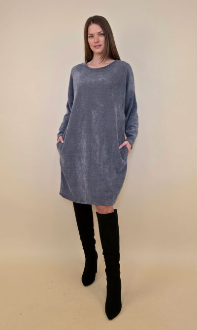 Haljina+remen 72 Elwood - ciniglia UN - grey